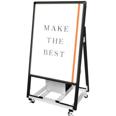 ブラックバリウススタンド看板バッテリーLEDB2片面BVASKBALED-B2Kの商品画像