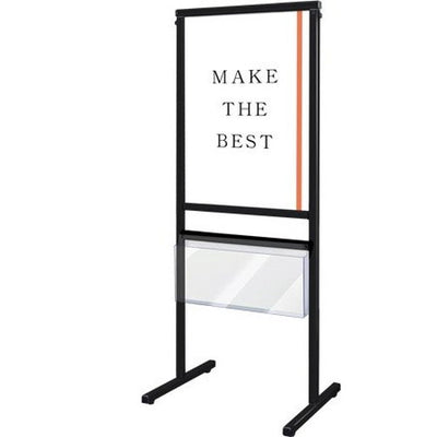 ブラックスマートメッセージスタンドA2片面カタログケース付BSMMSACK-A2Kの商品画像