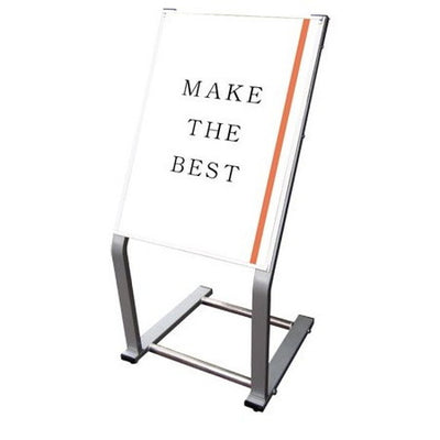 C型フロアスタンドA2縦ホワイトCFS-A2TWの商品画像