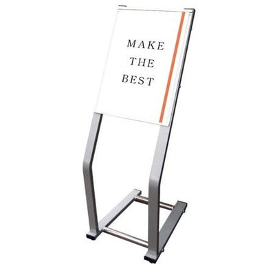 C型フロアスタンドA3縦ホワイトCFS-A3TWの商品画像