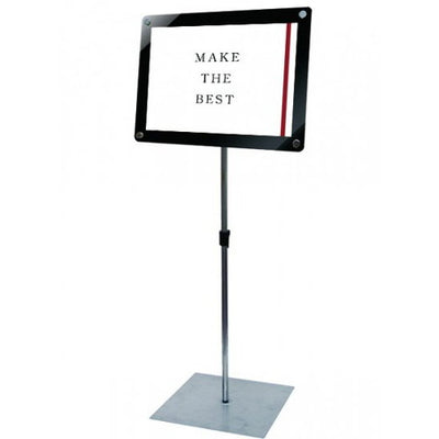 インフォメーションアクリルスタンド150A3横ブラックINFA150-A3YBの商品画像