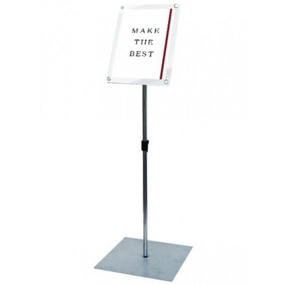 インフォメーションアクリルスタンド150A4縦ホワイトINFA150-A4TWの商品画像