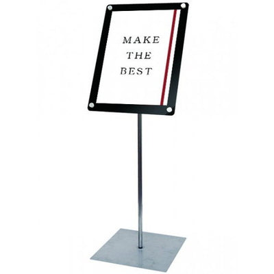 インフォメーションアクリルスタンド80A3縦ブラックINFA80-A3TBの商品画像