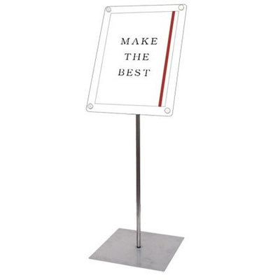 インフォメーションアクリルスタンド80A3縦ホワイトINFA80-A3TWの商品画像