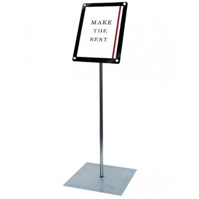 インフォメーションアクリルスタンド80A4縦ブラックINFA80-A4TBの商品画像