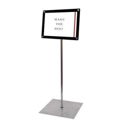 インフォメーションアクリルスタンド80A4横ブラックINFA80-A4YBの商品画像