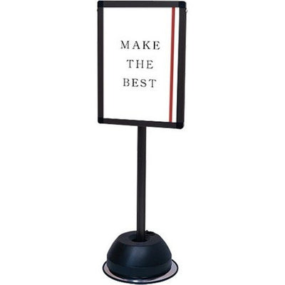 屋外ポールサインスタンドA3片面ブラックBOPSS-A3Kの商品画像