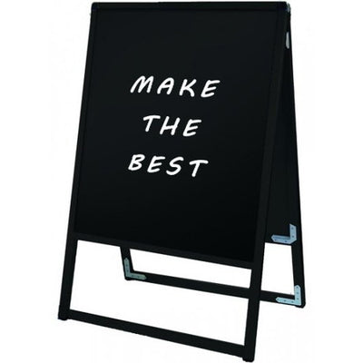 ブラックバリウススタンド看板ブラックボード450×600両面BVASKBB-450X600Rの商品画像