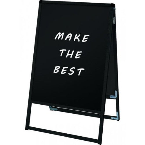 ブラックバリウススタンド看板ブラックボード600×900両面BVASKBB-600X900Rの商品画像