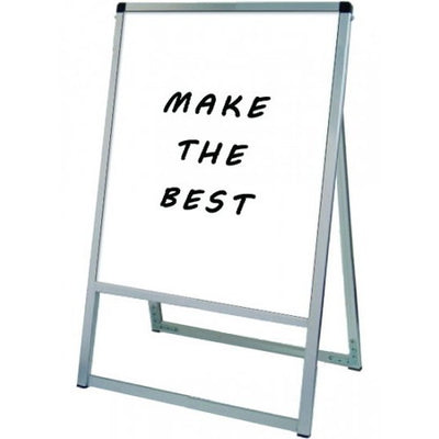 バリウススタンド看板ホワイトボード450×600片面VASKWB-450X600Kの商品画像