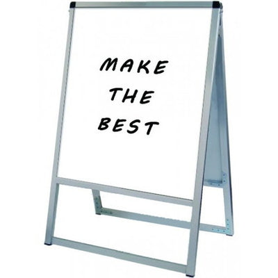 バリウススタンド看板ホワイトボード450×600両面VASKWB-450X600Rの商品画像