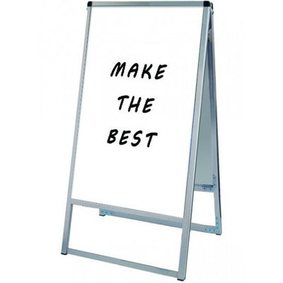 バリウススタンド看板ホワイトボード450×900両面VASKWB-450X900Rの商品画像