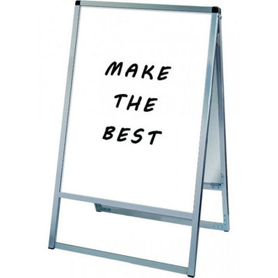 バリウススタンド看板ホワイトボード600×900両面VASKWB-600X900Rの商品画像