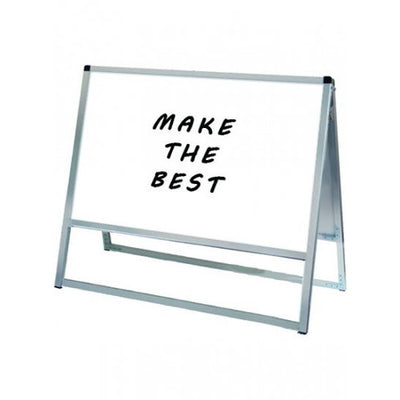 バリウススタンド看板ホワイトボードA1横両面VASKWB-A1YRの商品画像