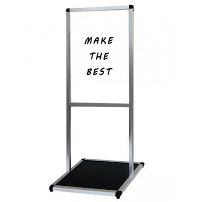 バリウスメッセージスタンドホワイトボードB2縦VAMSWB-B2Tの商品画像