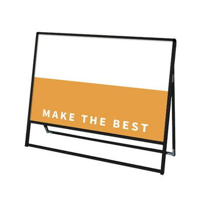 ブラックバリウススタンド看板アルミ複合板1200×900片面BVASKAP-1200X900Kの商品画像