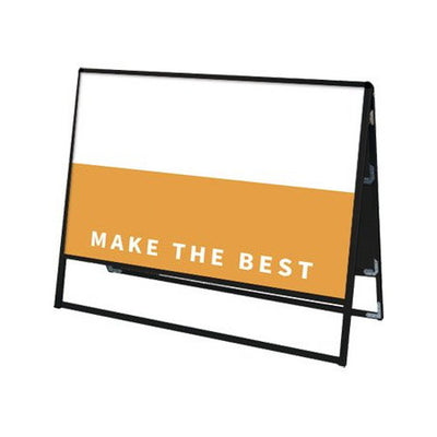 ブラックバリウススタンド看板アルミ複合板1200×900両面BVASKAP-1200X900Rの商品画像