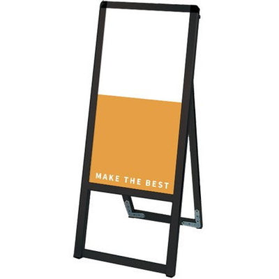 ブラックバリウススタンド看板アルミ複合板300×600片面BVASKAP-300X600Kの商品画像