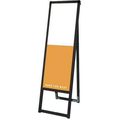 ブラックバリウススタンド看板アルミ複合板300×900片面BVASKAP-300X900Kの商品画像