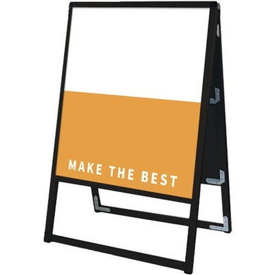 ブラックバリウススタンド看板アルミ複合板450×600両面BVASKAP-450X600Rの商品画像