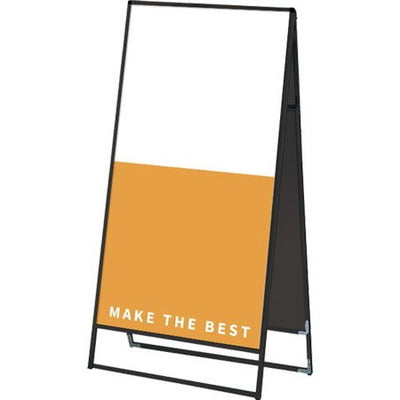 ブラックバリウススタンド看板アルミ複合板900×1800両面BVASKAP-900X1800Rの商品画像