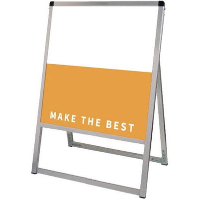 バリウススタンド看板アルミ複合板450×450片面VASKAP-450X450Kの商品画像