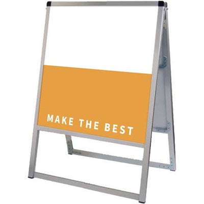 バリウススタンド看板アルミ複合板450×450両面VASKAP-450X450Rの商品画像