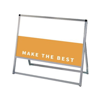 バリウススタンド看板アルミ複合板900×600片面VASKAP-900X600Kの商品画像