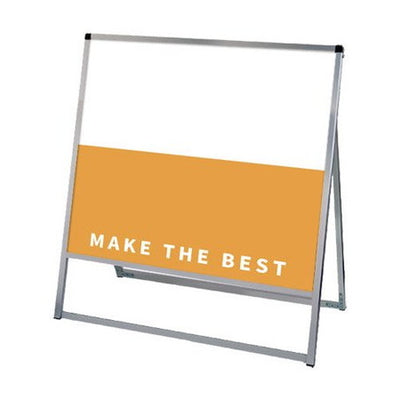 バリウススタンド看板アルミ複合板900×900片面VASKAP-900X900Kの商品画像