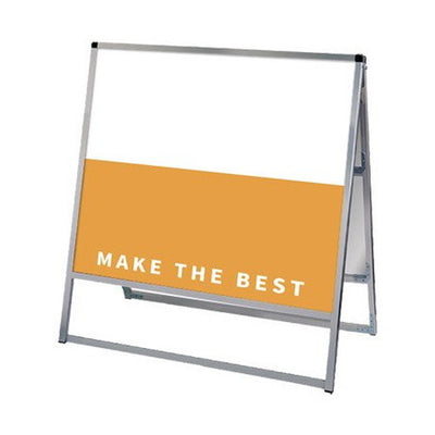 バリウススタンド看板アルミ複合板900×900両面VASKAP-900X900Rの商品画像