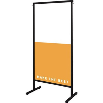 ブラックスマートメッセージスタンドアルミ複合板600X1200BSMMSAP-600X1200の商品画像