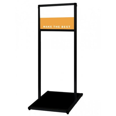 ブラックバリウスメッセージスタンドアルミ複合板A4横BVAMSAP-A4Yの商品画像