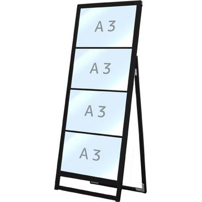 ブラックバリウスカードケーススタンド看板A3横4片面BVACCSK-A3Y4Kの商品画像