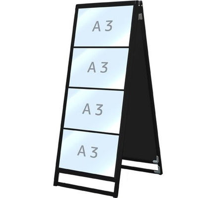 ブラックバリウスカードケーススタンド看板A3横8両面BVACCSK-A3Y8Rの商品画像