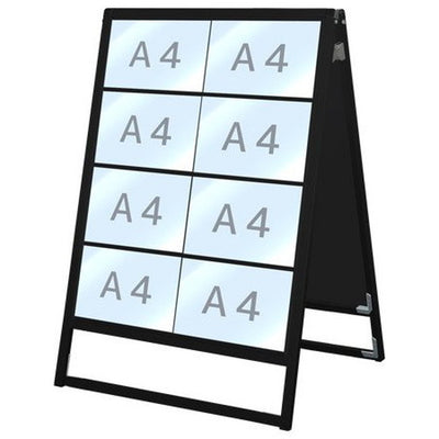 ブラックバリウスカードケーススタンド看板A4横16両面BVACCSK-A4Y16Rの商品画像