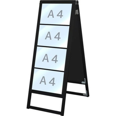 ブラックバリウスカードケーススタンド看板A4横8両面BVACCSK-A4Y8Rの商品画像