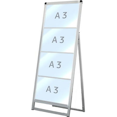 バリウスカードケーススタンド看板A3横4片面VACCSK-A3Y4Kの商品画像