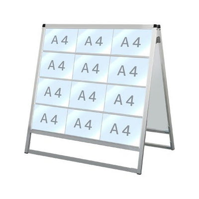 バリウスカードケーススタンド看板A4横24両面VACCSK-A4Y24Rの商品画像