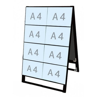 ブラックカードケーススタンド看板A4横16両面BCCSK-A4Y16Rの商品画像