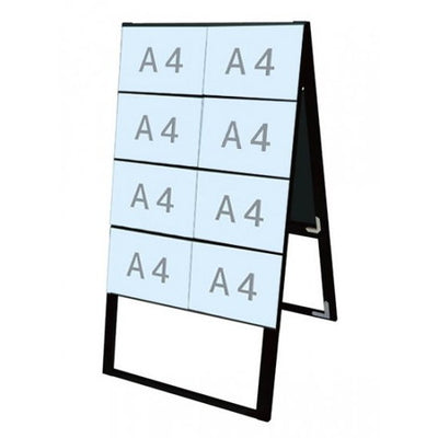 ブラックカードケーススタンド看板A4横16両面ハイBCCSK-A4Y16RHの商品画像