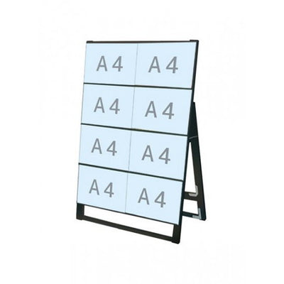 ブラックカードケーススタンド看板A4横8片面BCCSK-A4Y8Kの商品画像