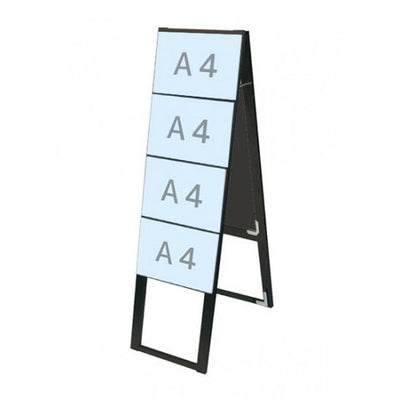 ブラックカードケーススタンド看板A4横8両面ハイBCCSK-A4Y8RHの商品画像