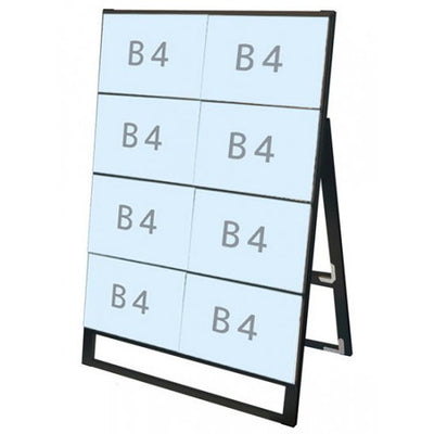 ブラックカードケーススタンド看板B4横8片面BCCSK-B4Y8Kの商品画像