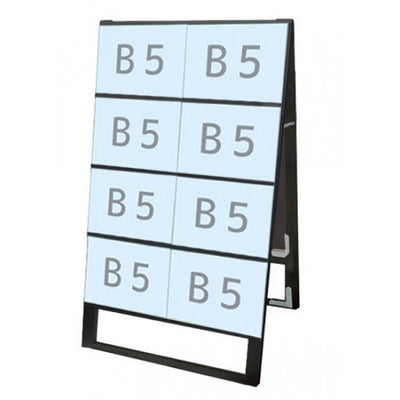 ブラックカードケーススタンド看板B5横16両面BCCSK-B5Y16Rの商品画像