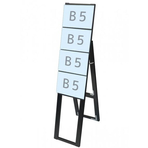 ブラックカードケーススタンド看板B5横4片面ハイBCCSK-B5Y4KHの商品画像