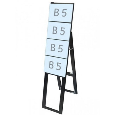 ブラックカードケーススタンド看板B5横4片面ハイBCCSK-B5Y4KHの商品画像