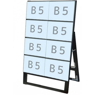 ブラックカードケーススタンド看板B5横8片面BCCSK-B5Y8Kの商品画像