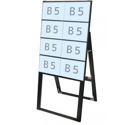 ブラックカードケーススタンド看板B5横8片面ハイBCCSK-B5Y8KHの商品画像