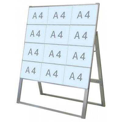 カードケーススタンド看板A4横12片面ハイCCSK-A4Y12KHの商品画像