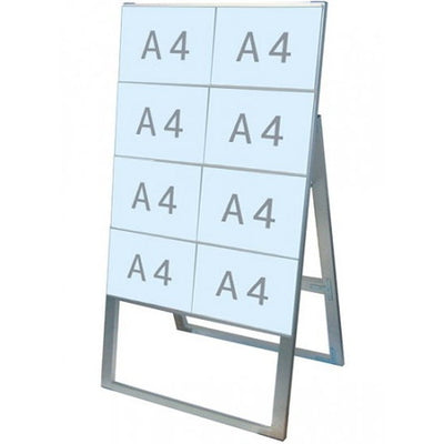 カードケーススタンド看板A4横8片面ハイCCSK-A4Y8KHの商品画像